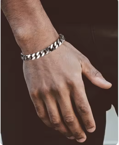 Bratara de argint unisex