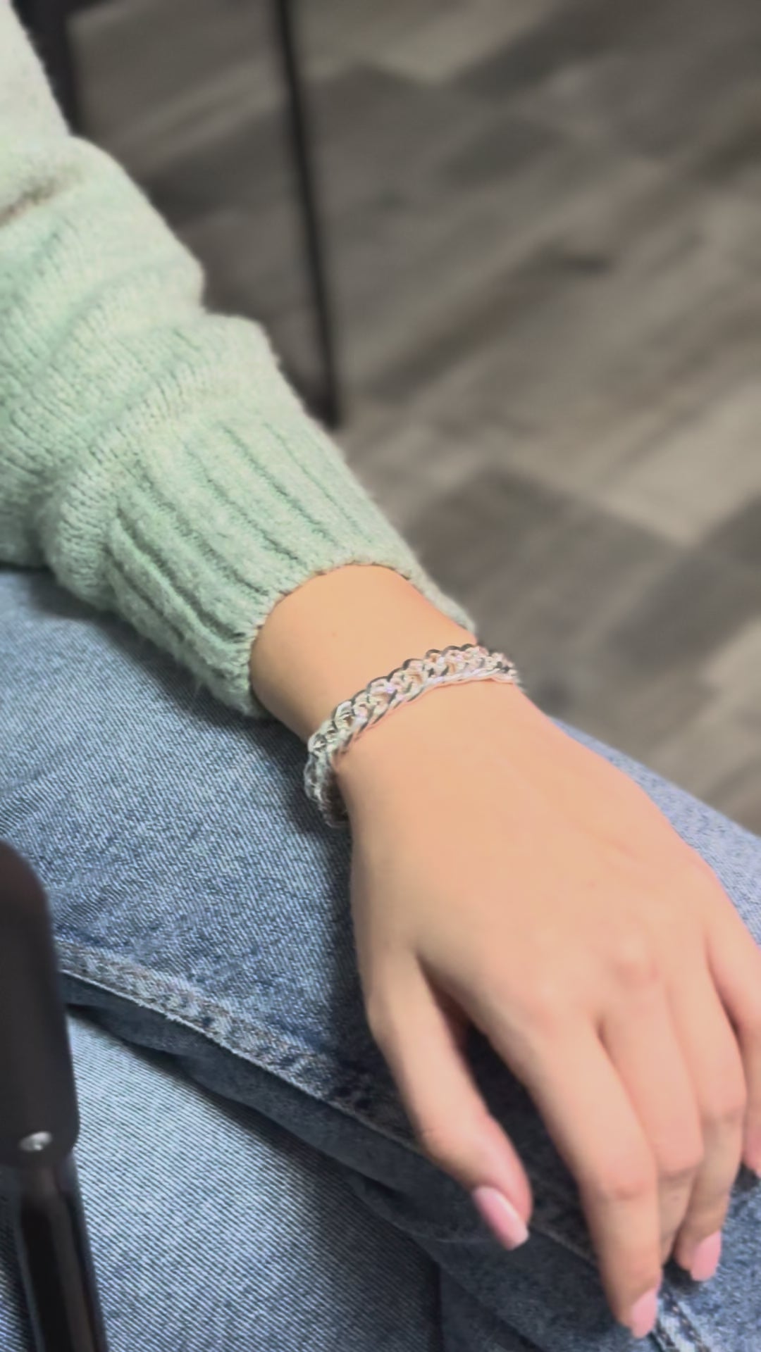 Bratara de argint unisex